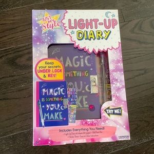 light-up diary